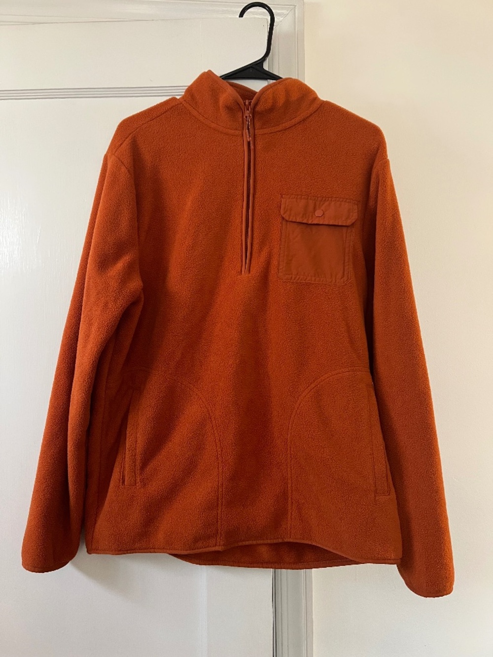Quarter Zip Fleece Top